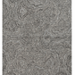 HomeRoots 5' x 7' Grey Hand Tufted Abstract Indoor Area Rug