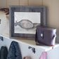 HomeRoots 5" x 7" Natural Weathered Grey Picture Frame with Plexiglass Holder