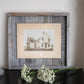 HomeRoots 5" x 7" Natural Weathered Grey Picture Frame with Plexiglass Holder