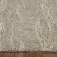 HomeRoots 5' x 7' Sand Plain Wool Indoor Area Rug with Viscose Highlights