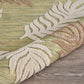 HomeRoots 5' x 7' Tan Tropical Sprigs Indoor Outdoor Area Rug