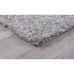 HomeRoots 5' x 7' White Textured Modern Area Rug