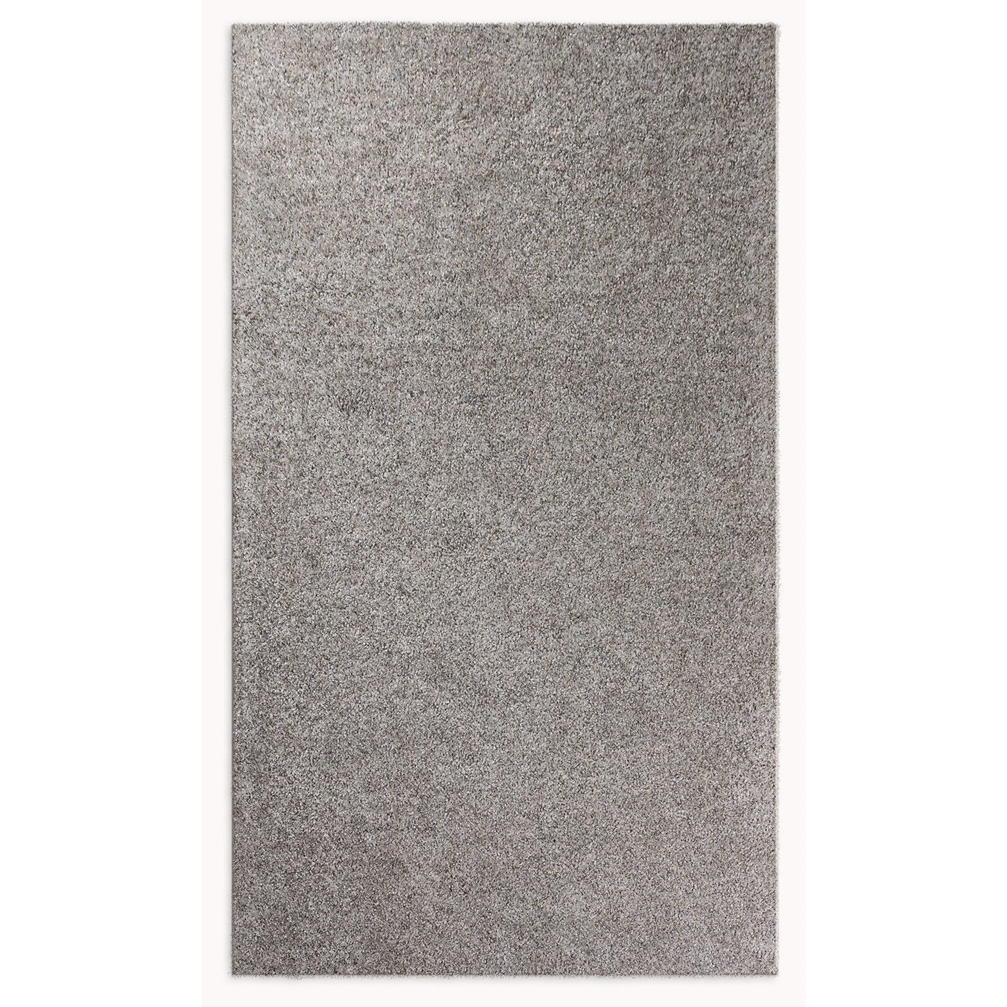 HomeRoots 5' x 7' White Textured Modern Area Rug