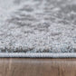 HomeRoots 5' x 8' Blue Gray Abstract Mist Modern Area Rug
