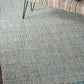 HomeRoots 5' x 8' Blue and Beige Toned Area Rug