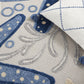 HomeRoots 5’ x 8' Blue and Gray Indoor Outdoor Area Rug