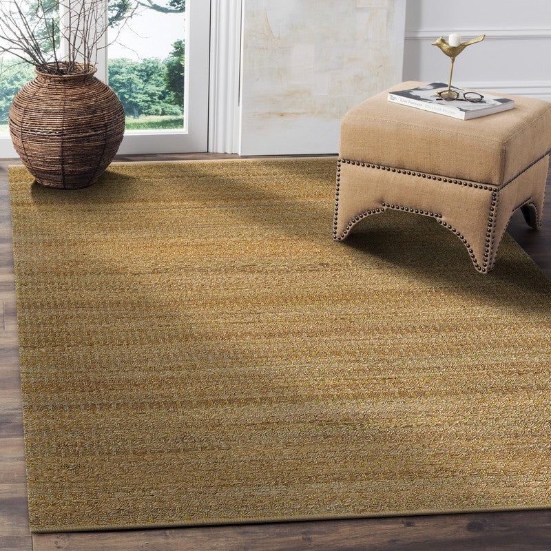 HomeRoots 5' x 8' Classic Beige Toned Jute Area Rug
