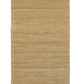 HomeRoots 5' x 8' Classic Beige Toned Jute Area Rug