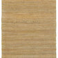HomeRoots 5' x 8' Classic Beige Toned Jute Area Rug