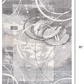 HomeRoots 5' x 8' Gray Abstract Splatter Area Rug