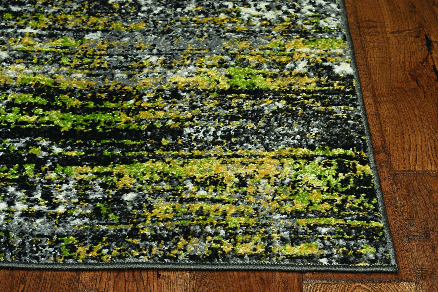 HomeRoots 5' x 8' Grey Abstract Area Rug