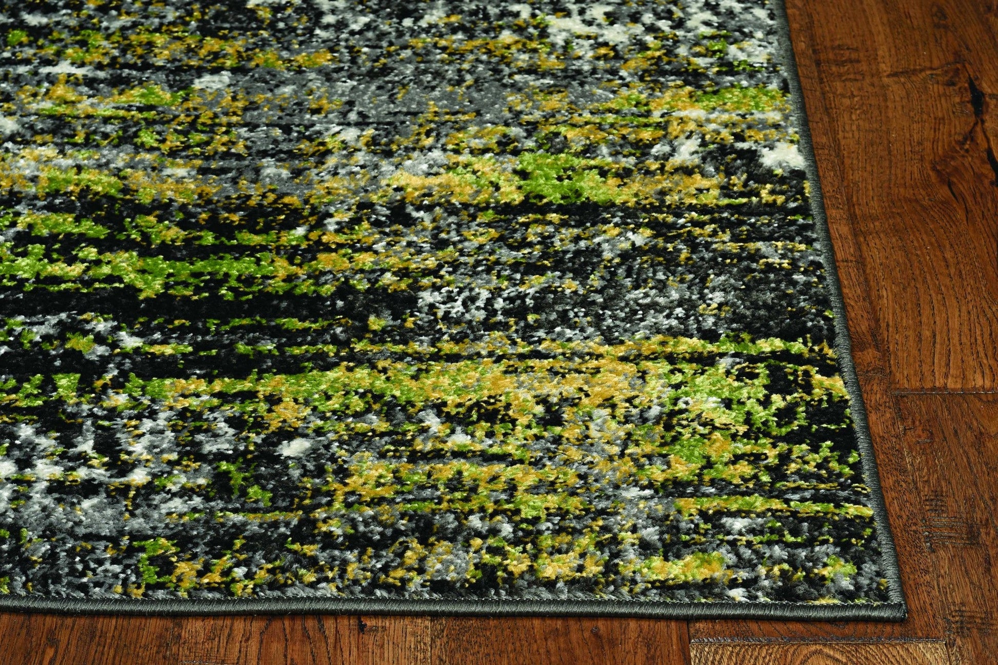 HomeRoots 5' x 8' Grey Abstract Area Rug