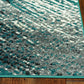 HomeRoots 5' x 8' Grey or Blue Abstract Area Rug