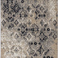 HomeRoots 5' x 8' Ivory Beige Machine Woven Distressed Traditional Indoor Area Rug