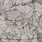 HomeRoots 5' x 8' Ivory Grey Machine Woven Abstract Vermicular Indoor Area Rug