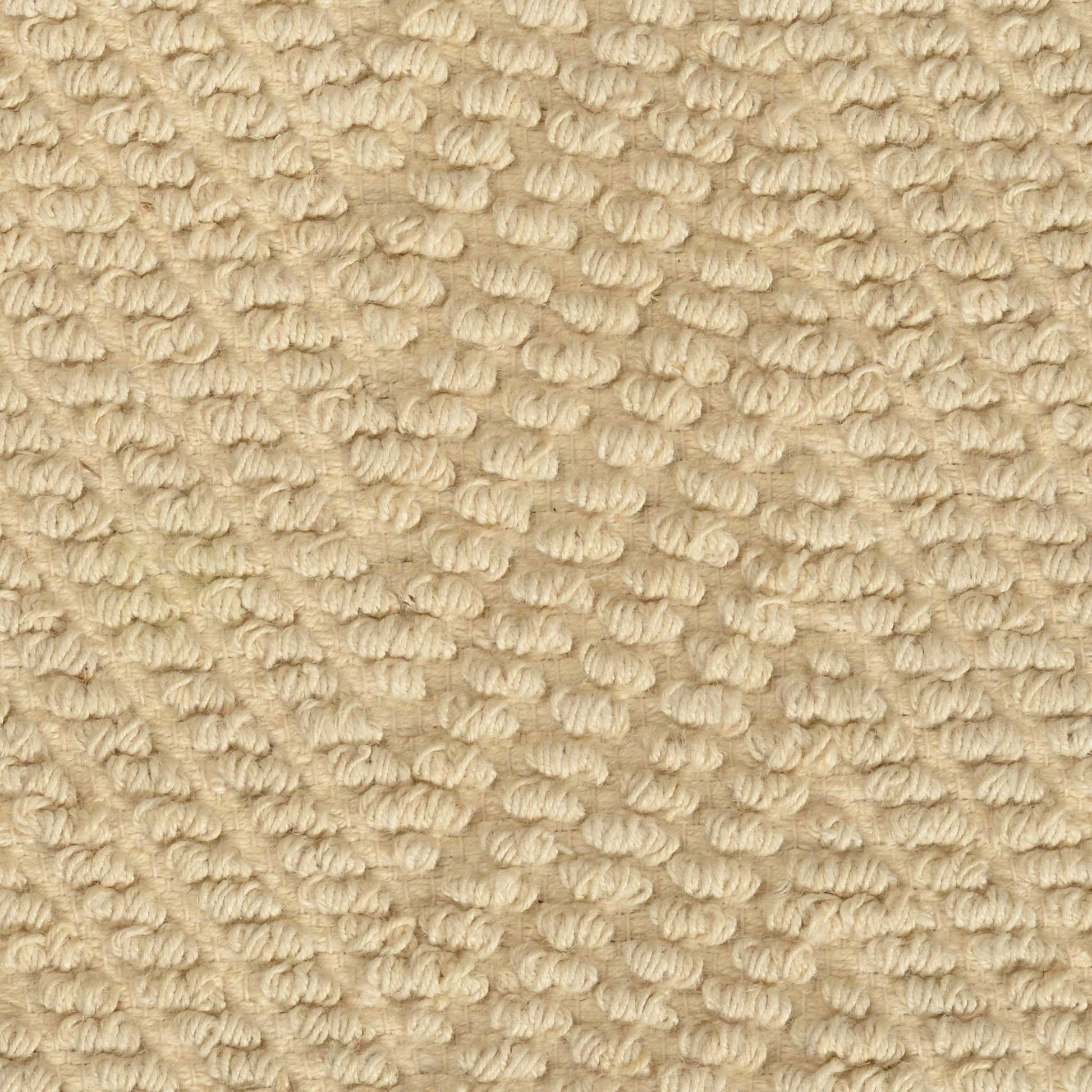 HomeRoots 5' x 8' Ivory Herringbone Hand Woven Jute Indoor Area Rug