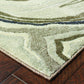 HomeRoots 5' x 8' Ivory and Gray Abstract Geometric Area Rug