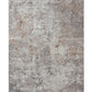 HomeRoots 5' x 8' Light Gray Modern Abstract Area Rug