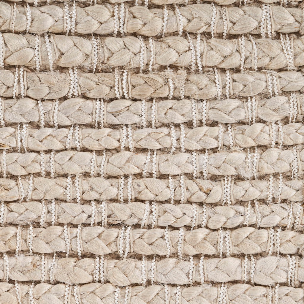 HomeRoots 5' x 8' Natural Bleached Contemporary Area Rug