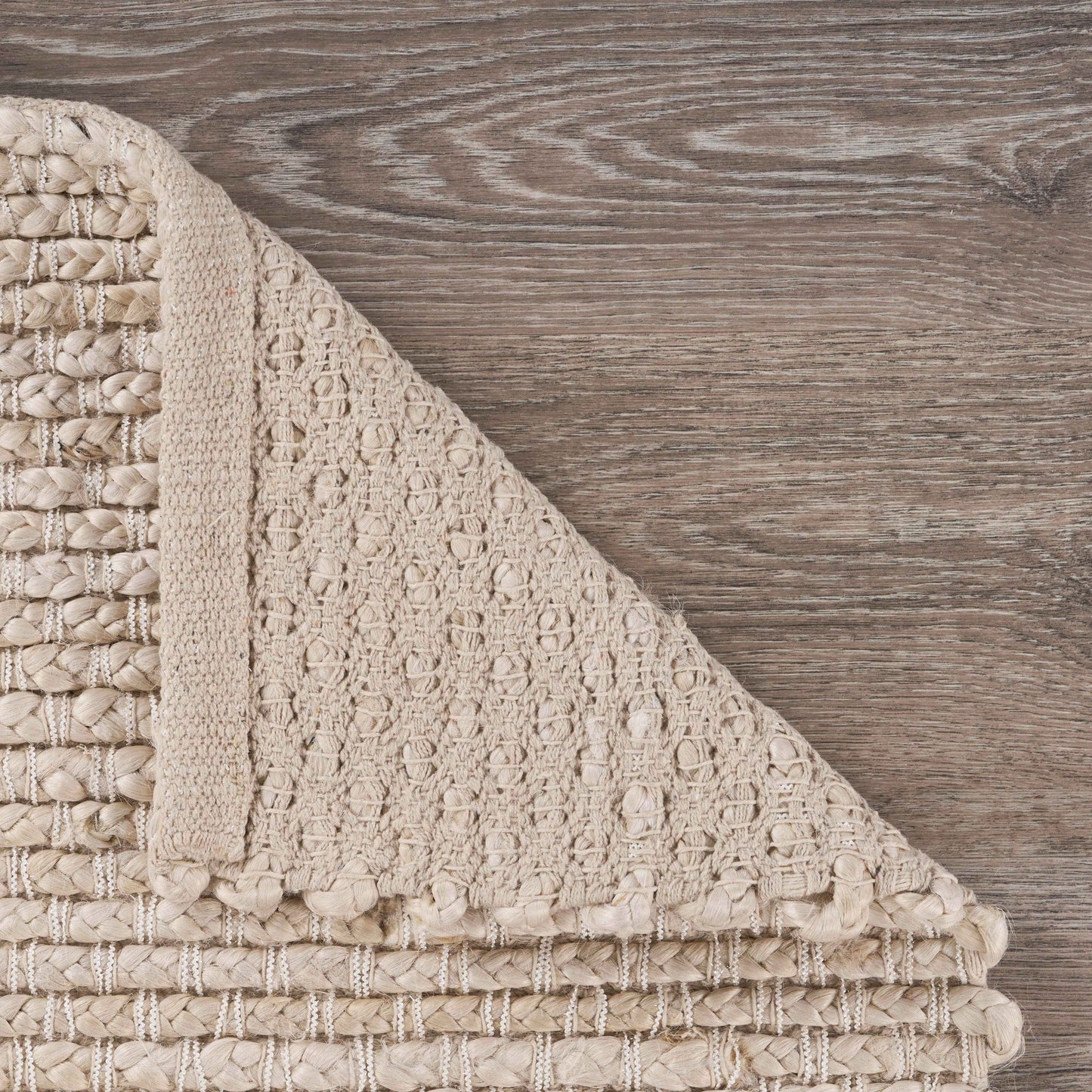 HomeRoots 5' x 8' Natural Bleached Contemporary Area Rug