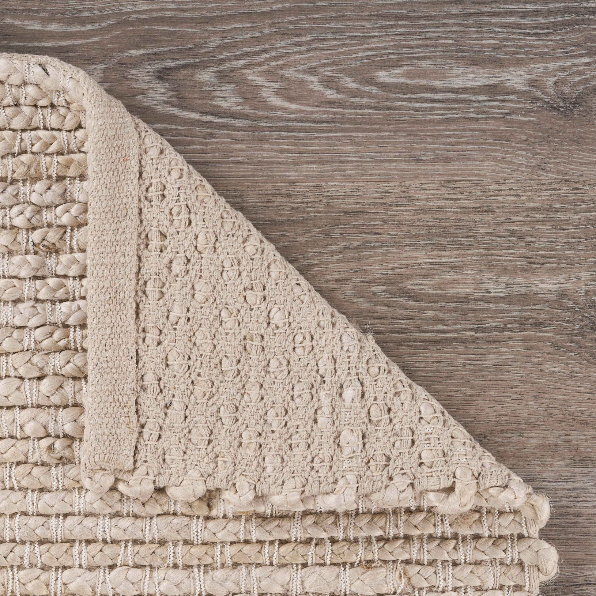 HomeRoots 5' x 8' Natural Bleached Contemporary Area Rug