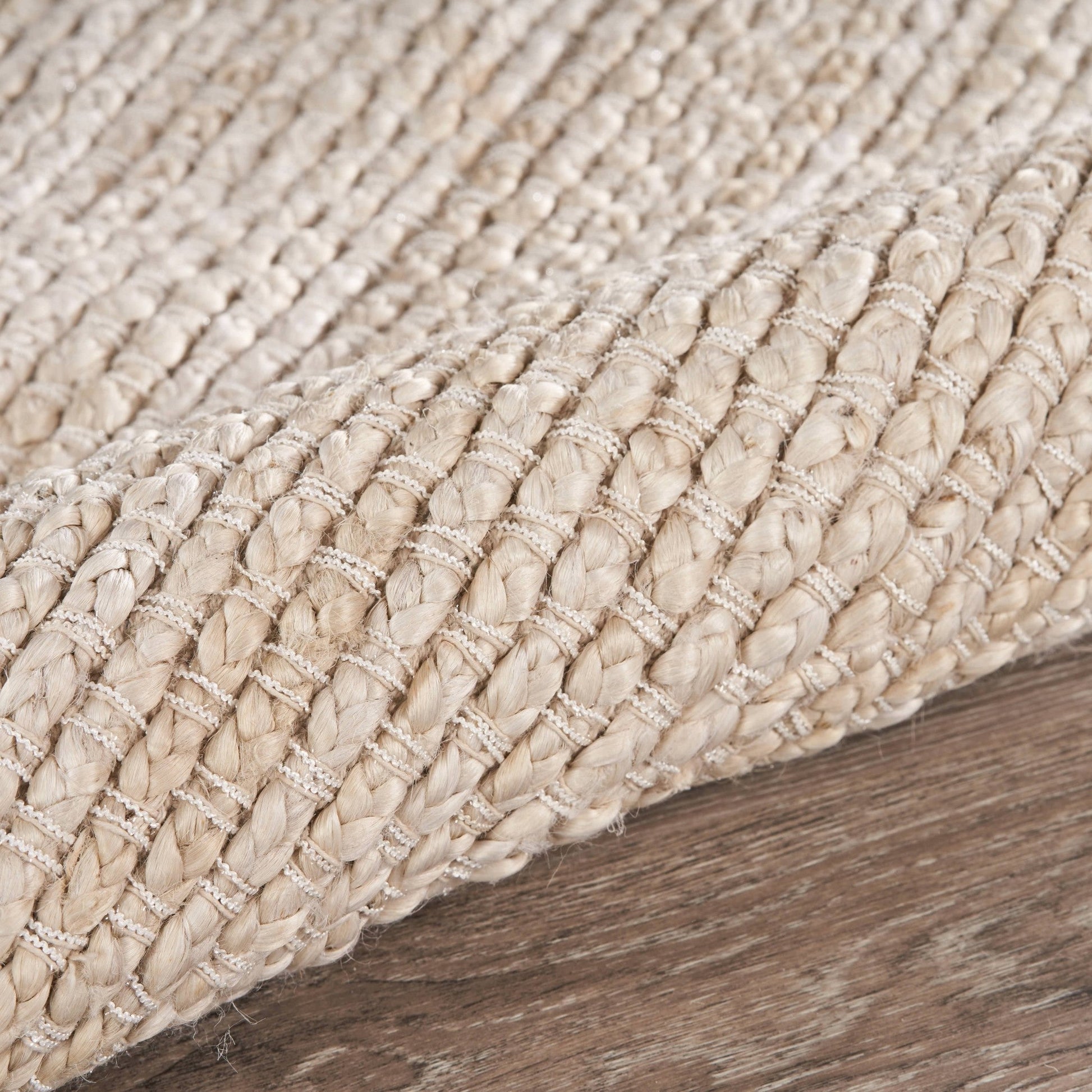 HomeRoots 5' x 8' Natural Bleached Contemporary Area Rug