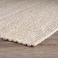 HomeRoots 5' x 8' Natural Bleached Contemporary Area Rug