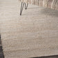 HomeRoots 5' x 8' Natural Bleached Contemporary Area Rug