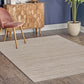 HomeRoots 5' x 8' Natural Bleached Contemporary Area Rug