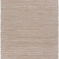 HomeRoots 5' x 8' Natural Bleached Contemporary Area Rug