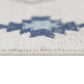 HomeRoots 5’ x 8’ Navy and Ivory Tribal Pattern Area Rug