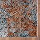 HomeRoots 5' x 8' Rustic Brown Abstract Area Rug