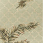 HomeRoots 5' x 8' Sage Green Hand Tufted Tropical Quatrefoil Indoor Area Rug
