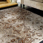 HomeRoots 5' x 8' Sand Medallion Area Rug