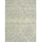 HomeRoots 5' x 8' Sky Blue Floral Paradise Area Rug