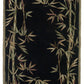 HomeRoots 5' x 8' Wool Black Area Rug
