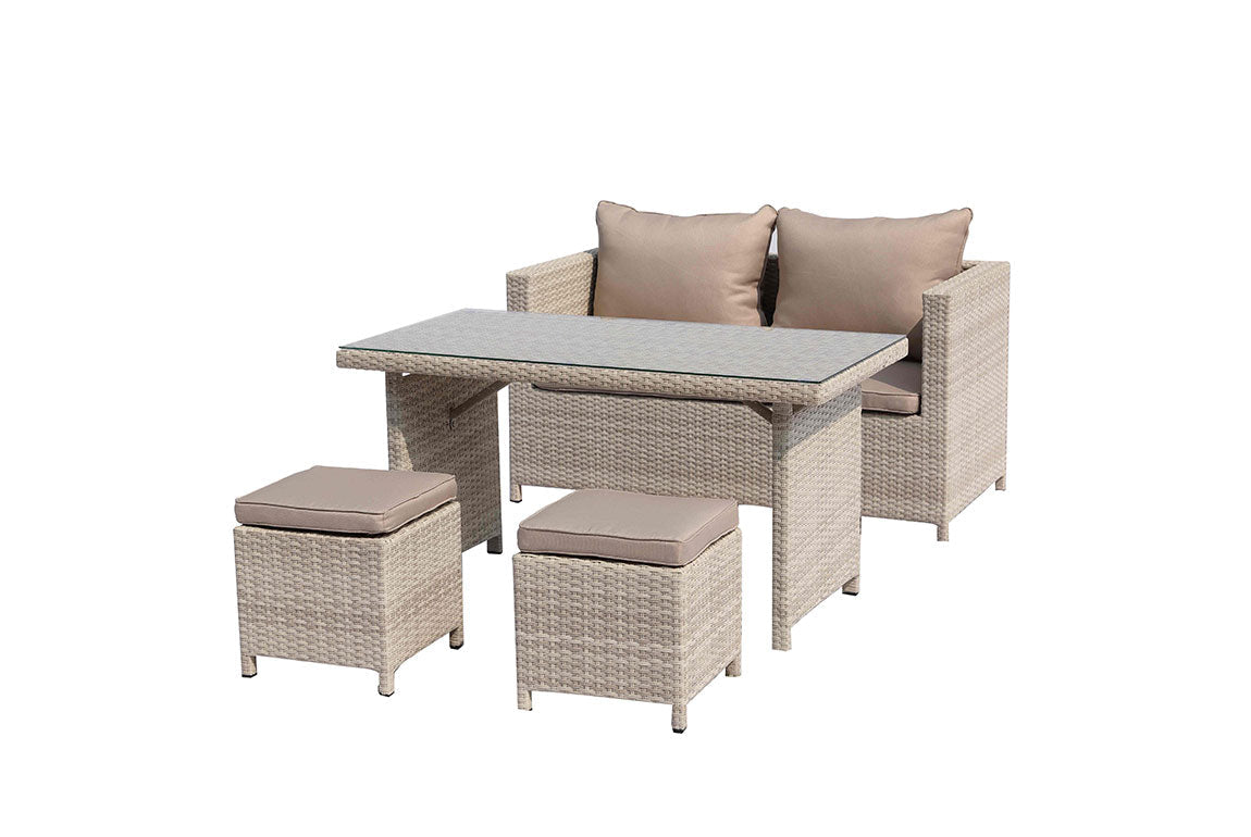 HomeRoots 50" x 25" x 42.5" Chair in Beige Finish