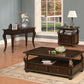 HomeRoots 50' x 32' x 20' Walnut Coffee Table