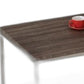 HomeRoots 52' x 24' x 17' Walnut Pvc Veneer Coffee Table