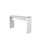 HomeRoots 53.14" White Gloss Sideboard