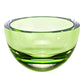 HomeRoots 6-Mouth Blown Crystal European Made Lead Free Spring Green Bowl