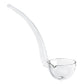 HomeRoots 6" Mouth Blown Crystal Gravy Dressing or Sauce Ladle