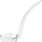 HomeRoots 6" Mouth Blown Crystal Gravy Dressing or Sauce Ladle