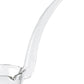 HomeRoots 6" Mouth Blown Crystal Gravy Dressing or Sauce Ladle