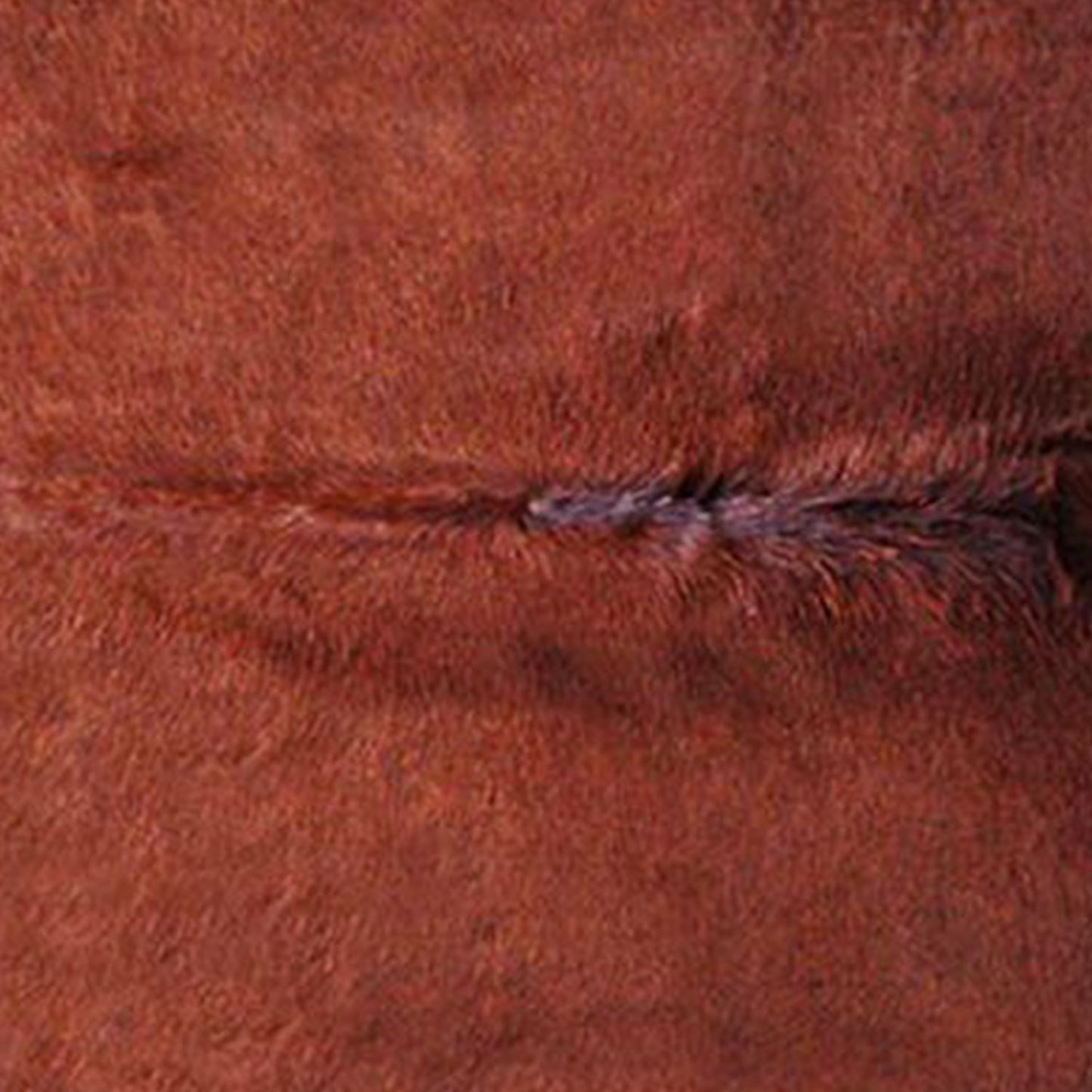 HomeRoots 60" x 84" Cowhide Area Rug in Brown Finish
