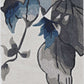 HomeRoots 60" x 90" Ivory Blue Polyester Rug
