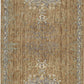 HomeRoots 63" x 91" Coffee Wool Rug