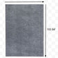 HomeRoots 6'x9' Grey Premier Rug Pad