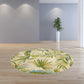 HomeRoots 7' Round UV-treated Polypropylene Sand Area Rug