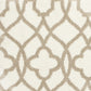 HomeRoots 7 x 10 Microfiber Ivory or Beige Area Rug